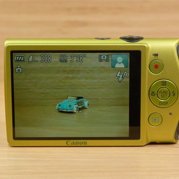 Canon PowerShot ELPH 310 HS Digital Camera / 12 MP / Green - Picture 5 of 8